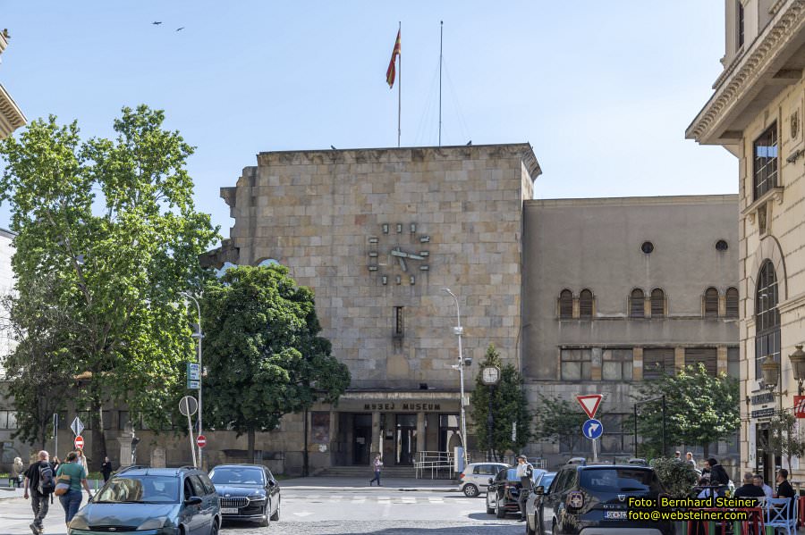 Skopje in Nordmazedonien, Mai 2025