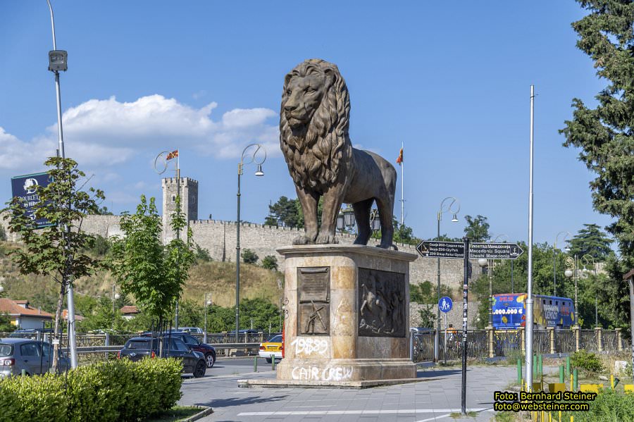 Skopje in Nordmazedonien, Mai 2025