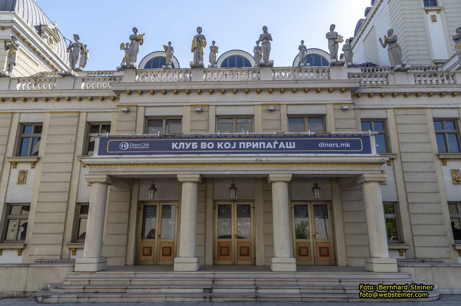 Skopje in Nordmazedonien, Mai 2025