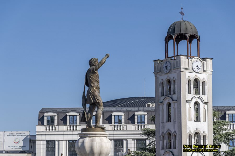 Skopje in Nordmazedonien, Mai 2025