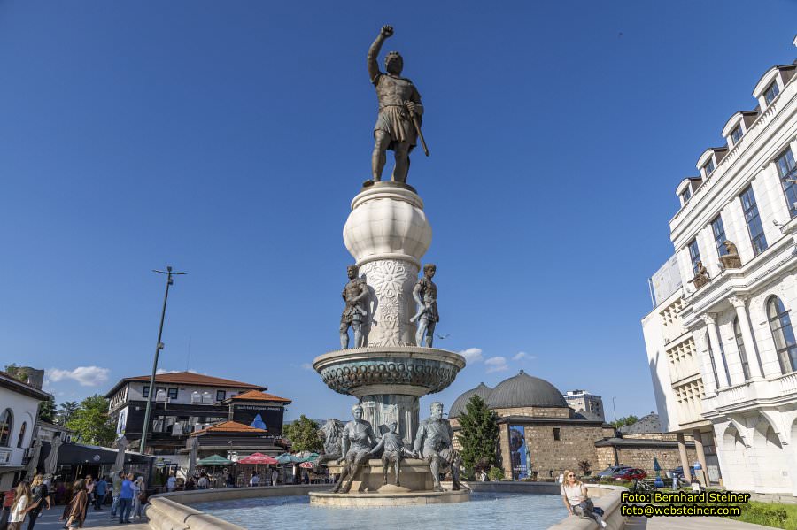Skopje in Nordmazedonien, Mai 2025