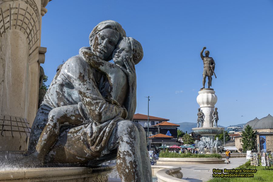 Skopje in Nordmazedonien, Mai 2025