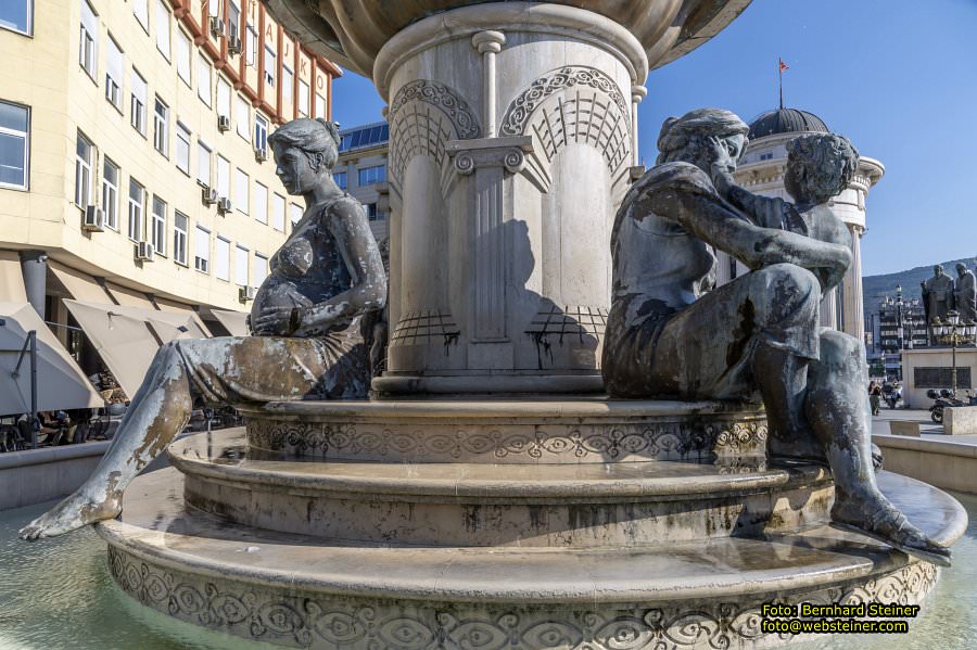 Skopje in Nordmazedonien, Mai 2025
