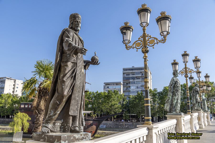 Skopje in Nordmazedonien, Mai 2025