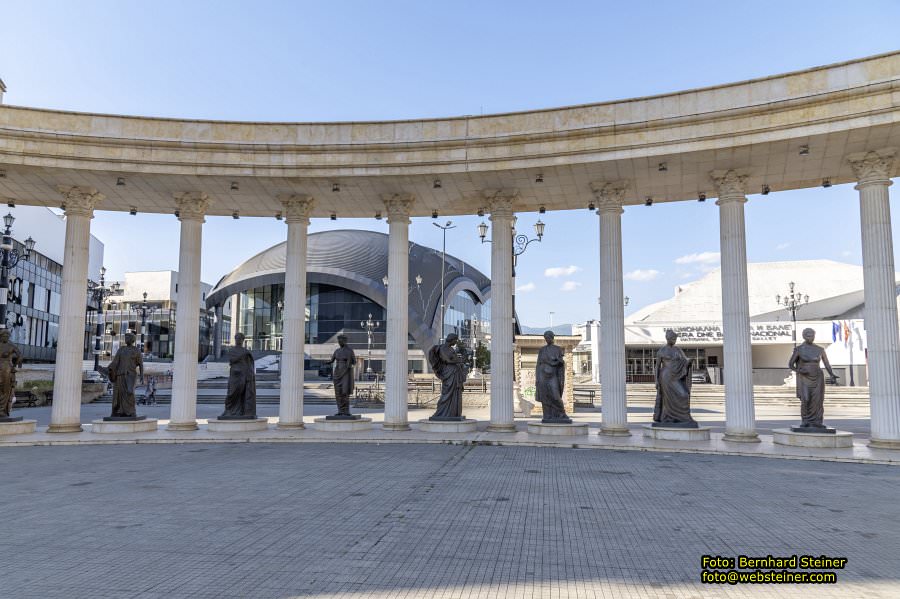 Skopje in Nordmazedonien, Mai 2025