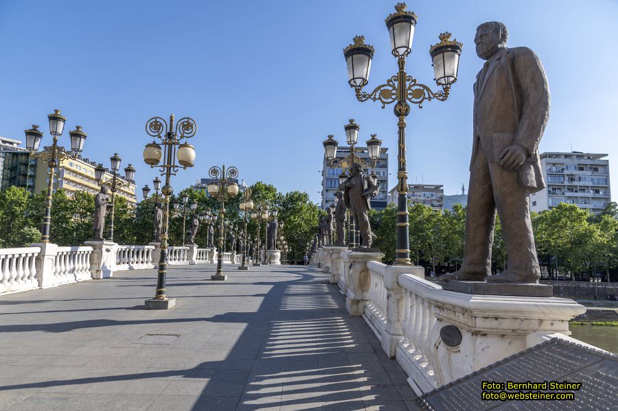 Skopje in Nordmazedonien, Mai 2025