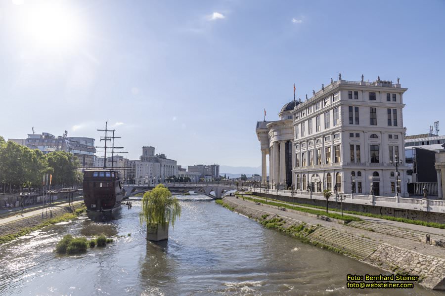 Skopje in Nordmazedonien, Mai 2025