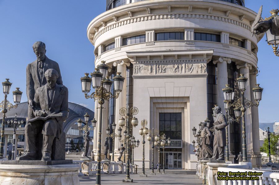 Skopje in Nordmazedonien, Mai 2025