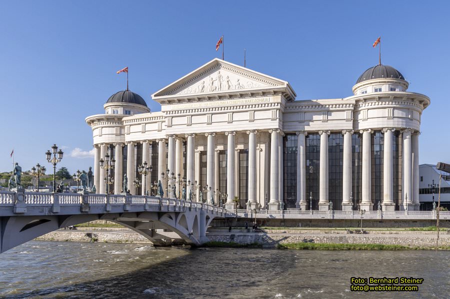 Skopje in Nordmazedonien, Mai 2025