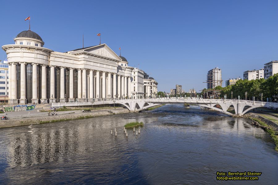 Skopje in Nordmazedonien, Mai 2025