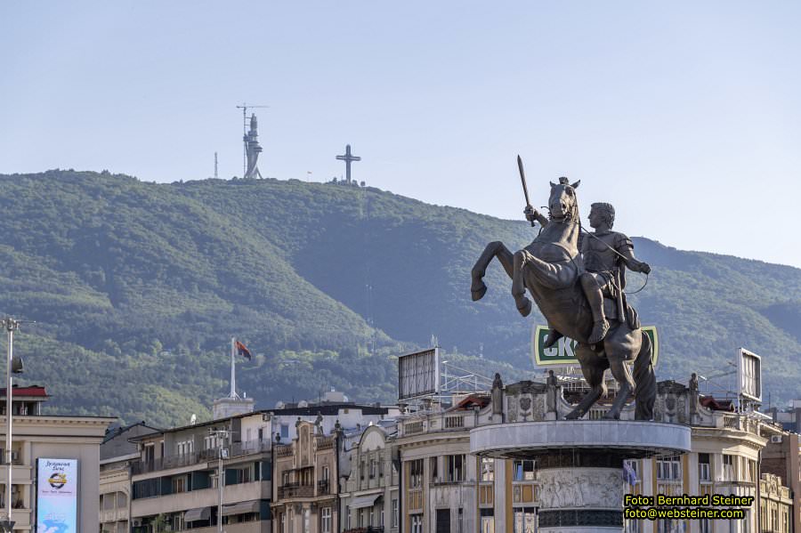 Skopje in Nordmazedonien, Mai 2025