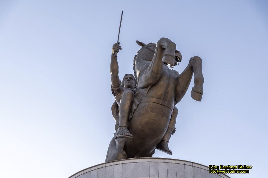 Skopje in Nordmazedonien, Mai 2025