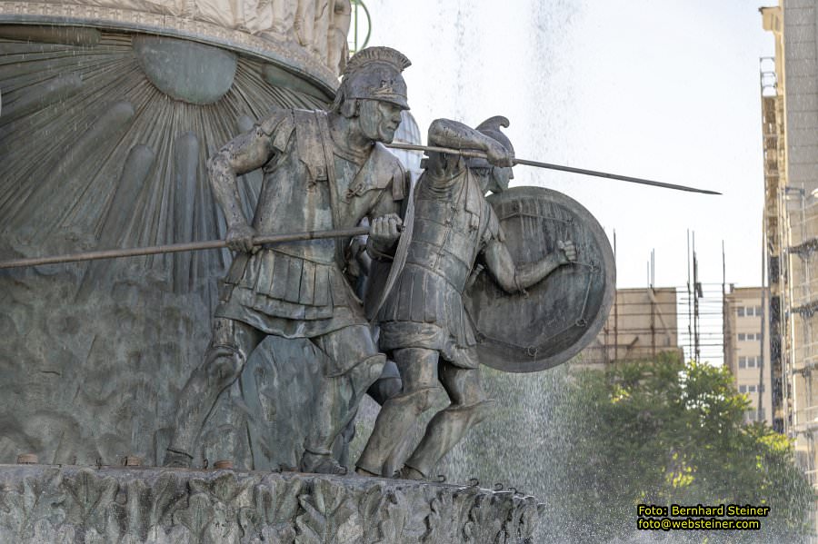 Skopje in Nordmazedonien, Mai 2025