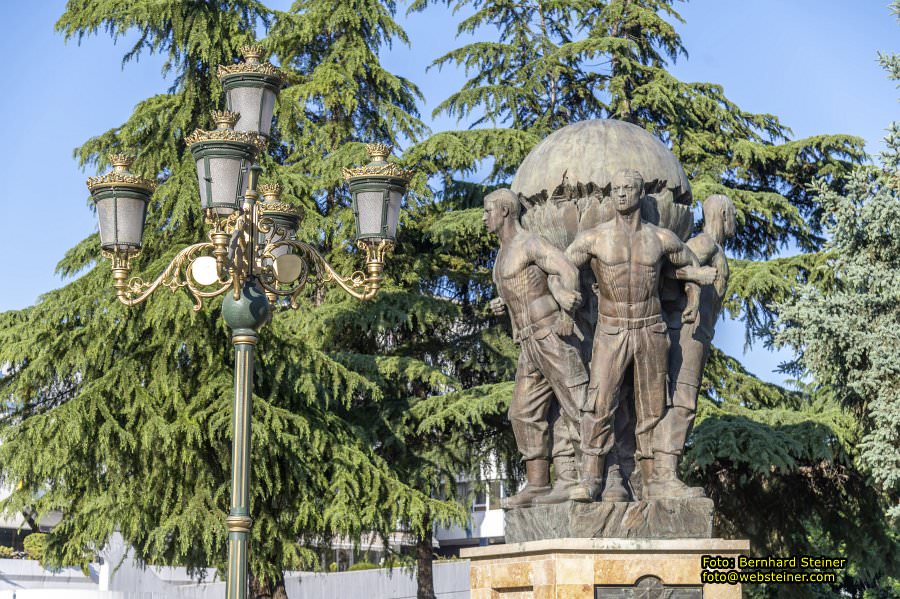 Skopje in Nordmazedonien, Mai 2025