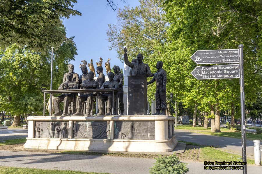 Skopje in Nordmazedonien, Mai 2025