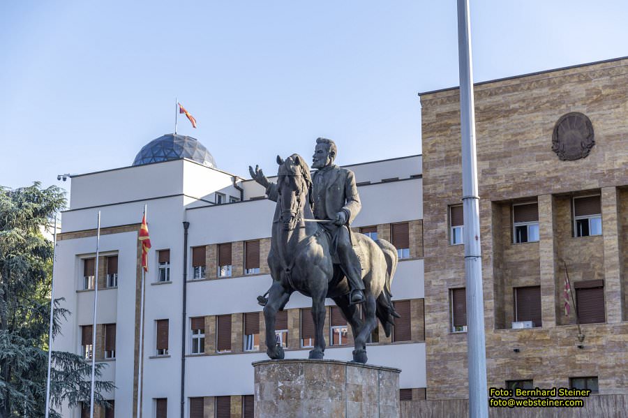 Skopje in Nordmazedonien, Mai 2025