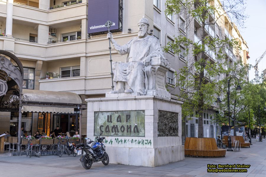 Skopje in Nordmazedonien, Mai 2025