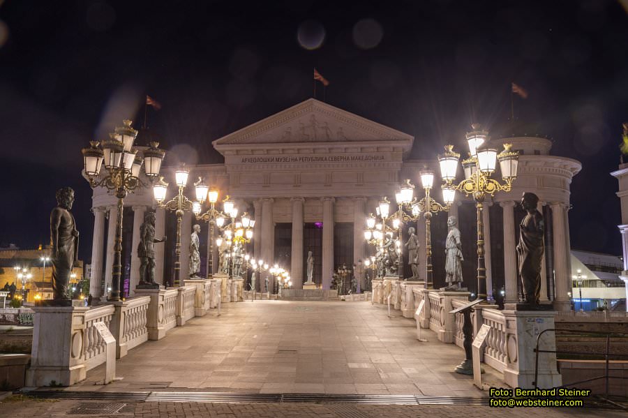 Skopje in Nordmazedonien, Mai 2025