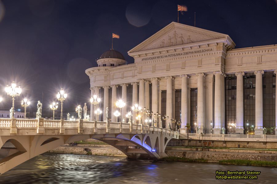 Skopje in Nordmazedonien, Mai 2025