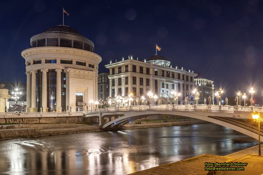 Skopje in Nordmazedonien, Mai 2025