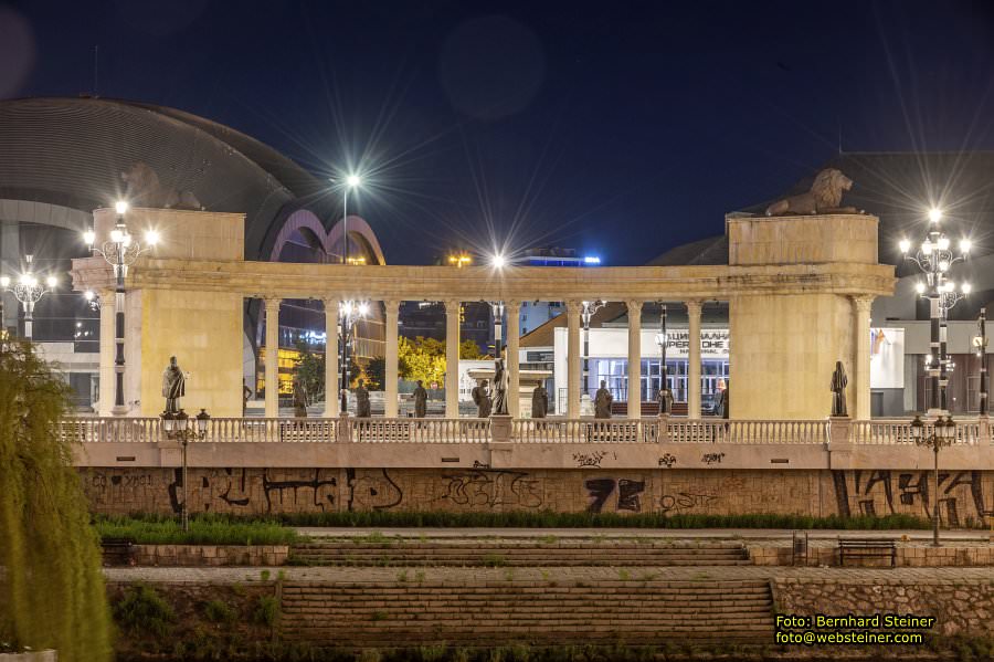 Skopje in Nordmazedonien, Mai 2025