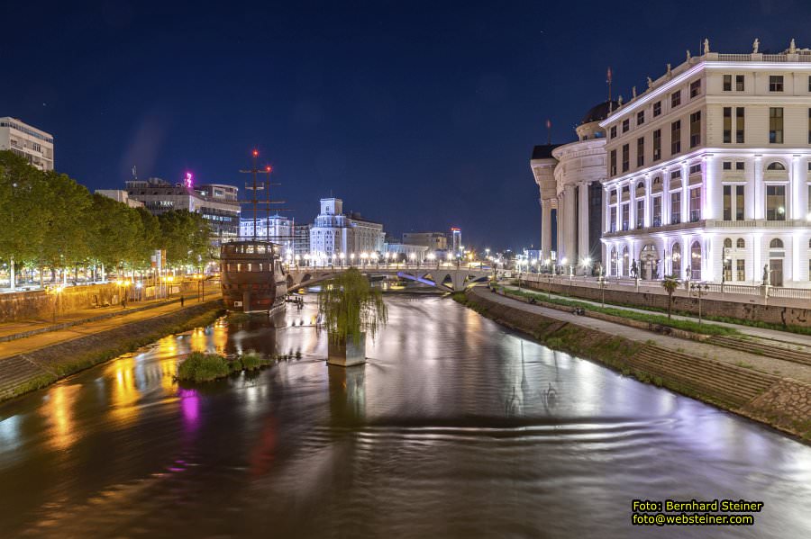 Skopje in Nordmazedonien, Mai 2025