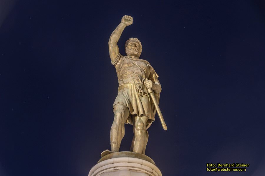 Skopje in Nordmazedonien, Mai 2025
