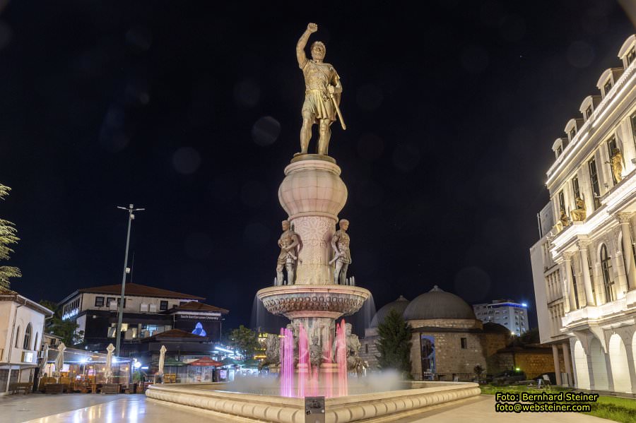 Skopje in Nordmazedonien, Mai 2025