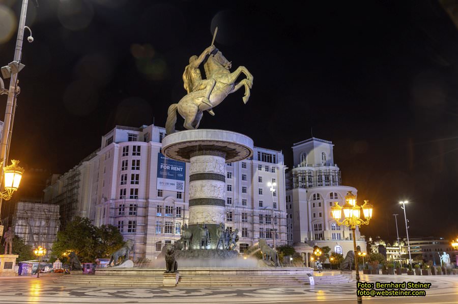 Skopje in Nordmazedonien, Mai 2025