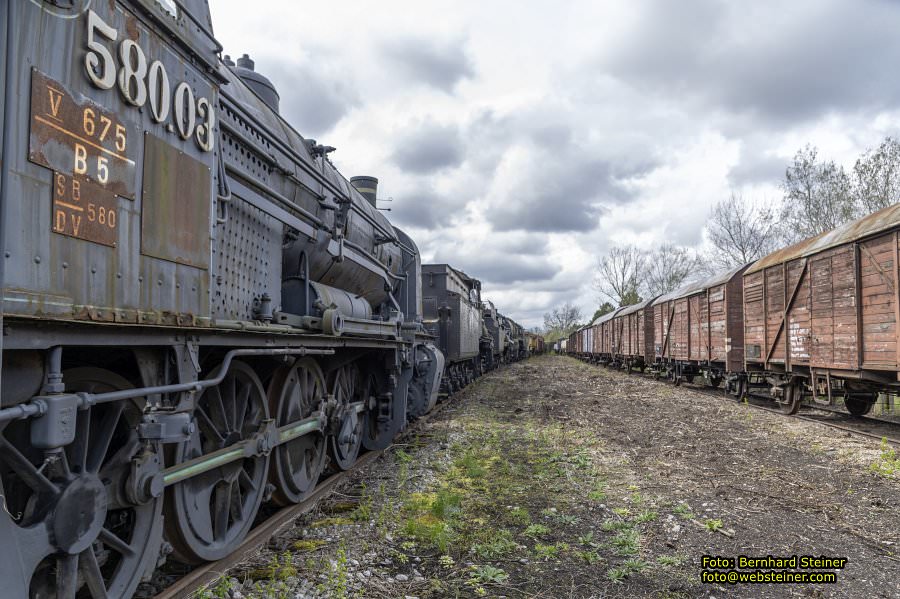 Eisenbahnmuseum Strasshof - Das Heizhaus, April 2023