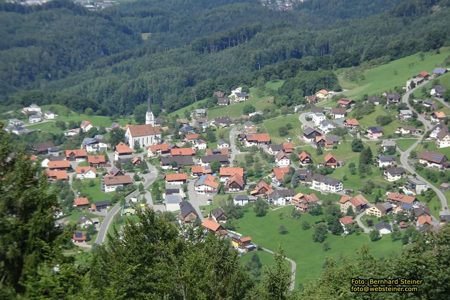 Viktorsberg in Vorarlberg, August 2017
