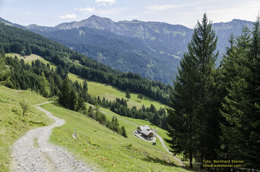 Viktorsberg in Vorarlberg, August 2017