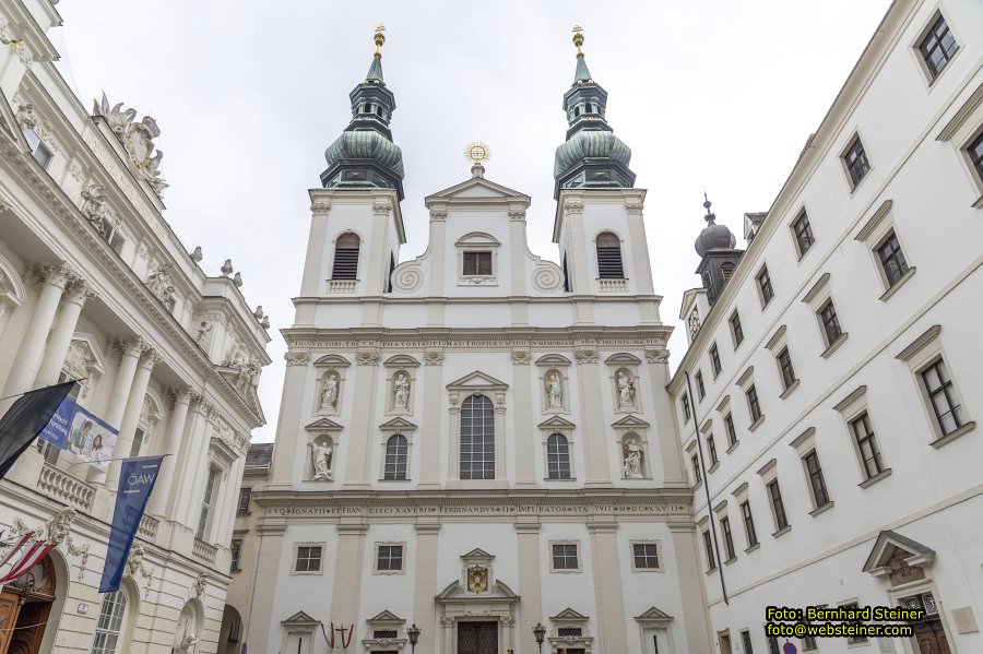 Jesuitenkirche / Universitätskirche in Wien, April 2026