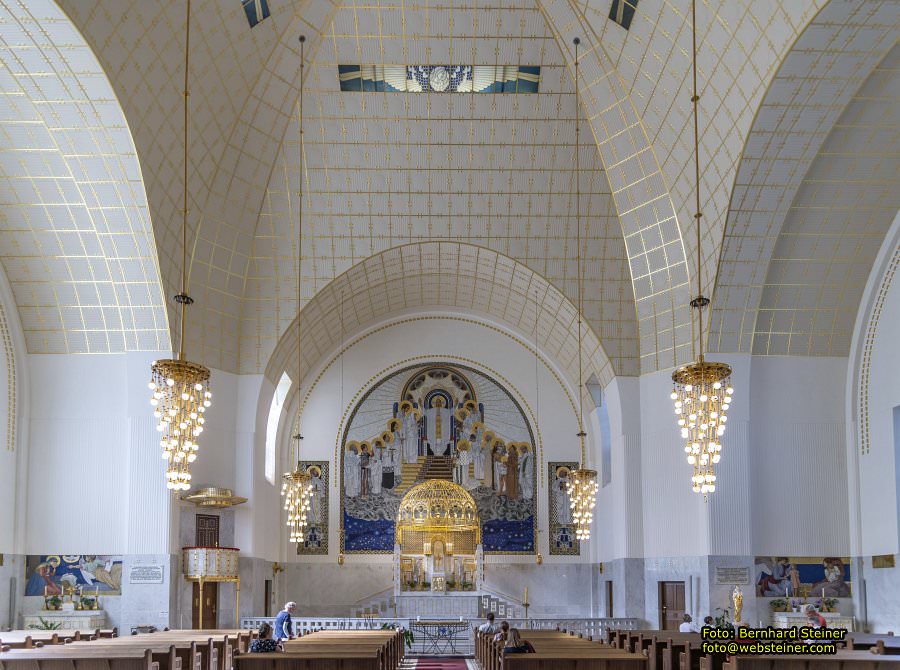 Otto Wagner Kirche am Steinhof, August 2023