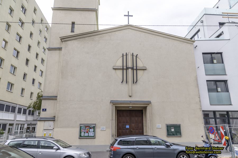 Pfarrkirche Namen Jesu in Wien, Oktober 2023