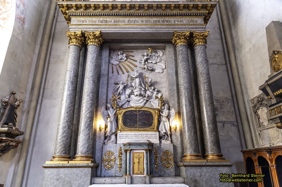 Michaelerkirche in Wien, J�nner 2023