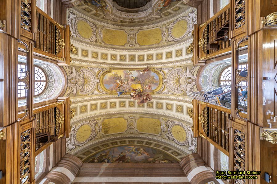 Prunksaal der Österreichischen Nationalbibliothek, April 2023