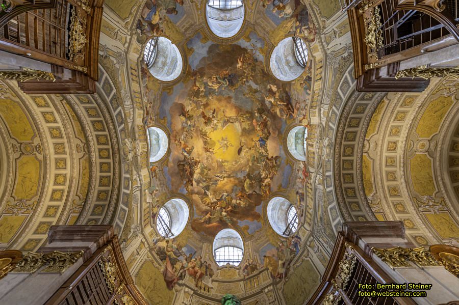 Prunksaal der sterreichischen Nationalbibliothek, April 2023