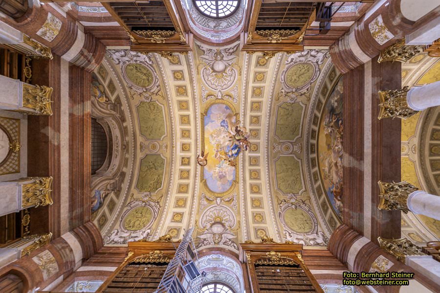 Prunksaal der sterreichischen Nationalbibliothek, April 2023