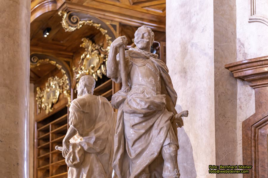 Prunksaal der sterreichischen Nationalbibliothek, April 2023