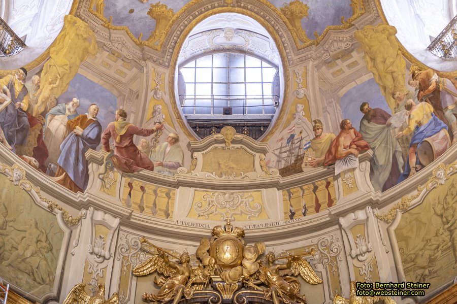 Prunksaal der sterreichischen Nationalbibliothek, April 2023