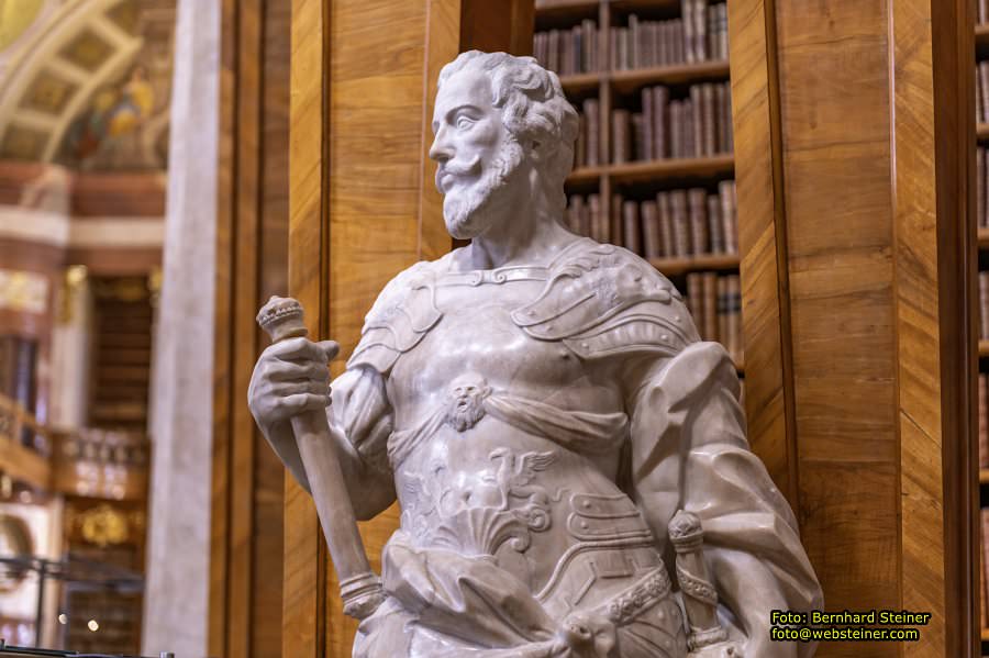 Prunksaal der sterreichischen Nationalbibliothek, April 2023