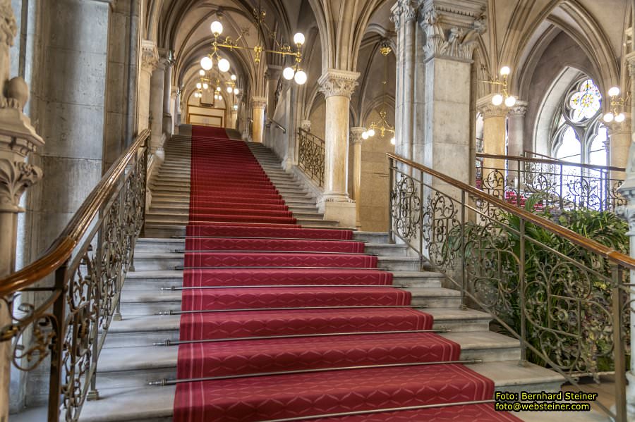 Wiener Rathaus, Mai 2024