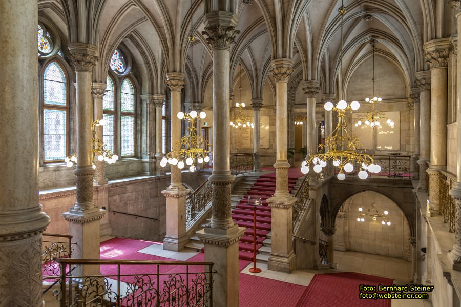 Wiener Rathaus, Mai 2024