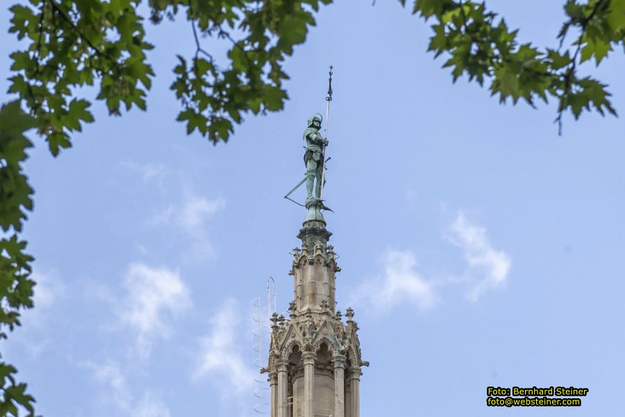 Wiener Rathaus, Mai 2024