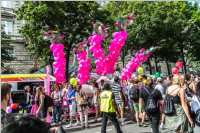 Regenbogenparade in Wien, 18.06.2016